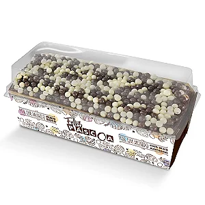 KPPD42 - 25 unidades - Forma para 400g bolo inglês com tampa - PÁSCOA