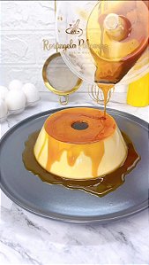 PW70/TWH - 4 unid - Forma para pudim forneáveis 750 ml com tampa pet