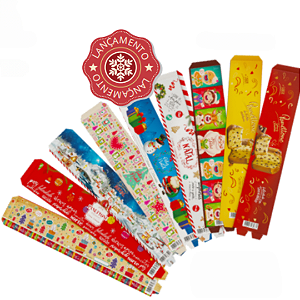 KPD89 - Cintas para Panetone  de 400g e 500g Sortidas