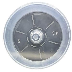 PW53/TWH- NOVO - 50 unid - Forma De Pudim Forneável Wer Atende Celíacos C/ Tampa 1100 ml
