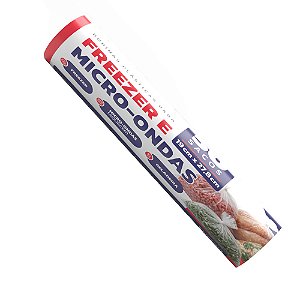 Kit 5 un – Bobina Plástica Picotada 20x30cm para Freezer, Geladeira e Comércio