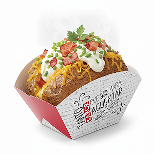 F5 - Embalagem Barca para Porções e Lanches – 100 unidades