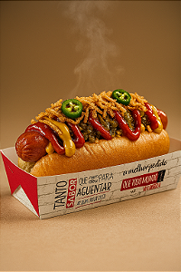 D1 - Embalagem para Hot Dog Balcão – 100 unidades