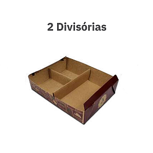 DPBA4- Divisória Pequena para Caixa Box BA4 – 100 Unidades | Segmentação de Marmita