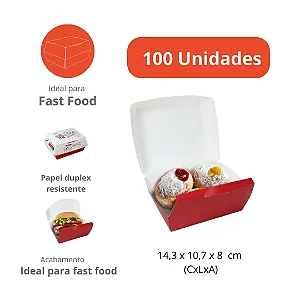 PD201 -100 unid - Caixa Embalagem Combo Multi Uso