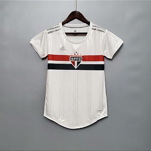 Camisa São Paulo I 2020 Feminina Torcedor