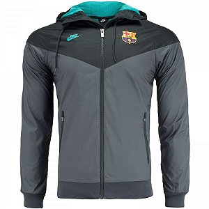 Jaqueta Corta Vento Barcelona Cinza
