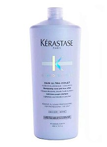 Shampoo Matizador Kérastase Blond Absolu Bain Ultra-Violet 1 Litro