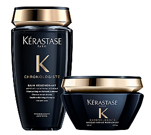 Kit Kérastase Chronologiste Shampoo 250ml+Máscara Capilar 200ml