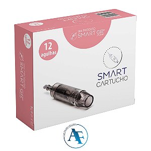 Cartucho Smart Derma Pen Preto - Kit com 10 unidades - 12 agulhas - Smart GR