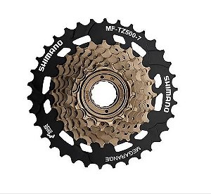 Catraca Roda Livre Megarange Shimano 7v MF-TZ500-7