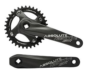 Pedivela Coroa Única Absolute Wild Alumínio 34D 175mm Coroa Alumínio