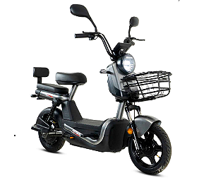 Bicicleta Elétrica Rava ER-800 New Cinza