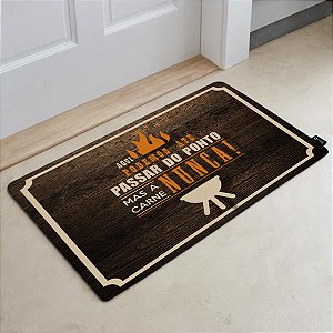 Tapete Decorativo 60x40cm Churrasco