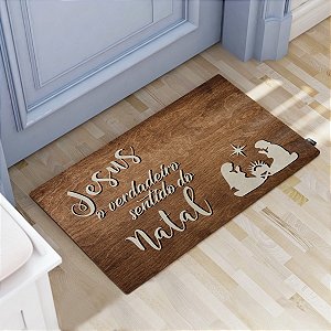 Tapete Decorativo 60x40cm Natal (Personalizado)
