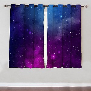 Cortina Blackout Infantil 1,50 x 2,40 m – Espaço Sideral | Synth Kids