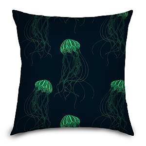 Capa de Almofada Synth Decor 45x45cm Agua Viva