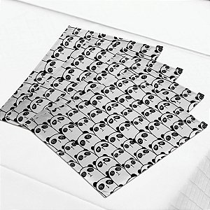 Kit Jogo Americano com 4 Peças Pandas