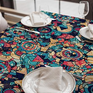 Toalha de Mesa Synth 140x140cm Sensations