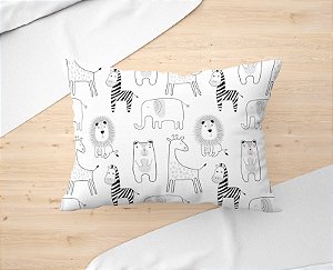 Fronha Synth Decor 50x70cm Animais 02 PC