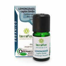 Óleo Essencial de Lemongrass Orgânico Terra-Flor 10ml