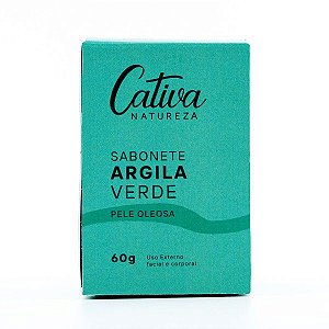 Sabonete Pele Oleosa Verde Cativa Natureza 60g