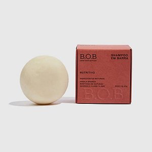 Shampoo Sólido Nutritivo B.O.B. 80g