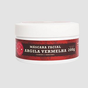 Mascara Facial Argila Vermelha Cheiro Brasil - 200g