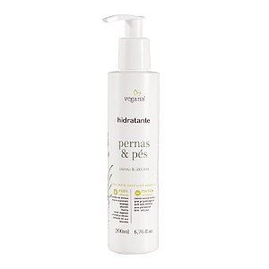 Hidratante Pernas e Pés - Vegana 200ml