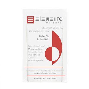 Bio Argila Vermelha Elemento Mineral 30g