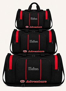 Kit Adventure 3 Peças (P+M+G) — Vermelha