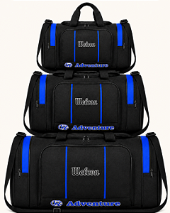 Kit Adventure 3 Peças (P+M+G) — Azul