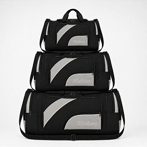 Kit Wave 3 Peças (P+M+G) — Cinza