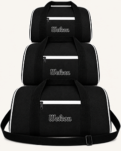 Kit Pocket 3 Peças (P+M+G) — Preta