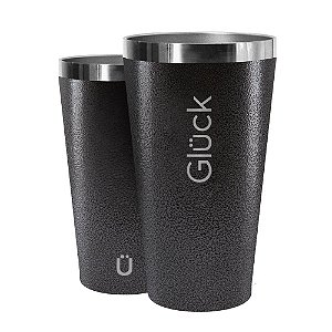 Copo Termico Sleek 473ml Hammer Black - Gluck