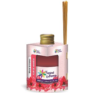 Difusor De Ambientes Tropical Aromas 250ml Flor De Amarilis