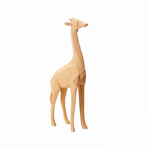 Escultura Girafa Em Poliresina – 13911