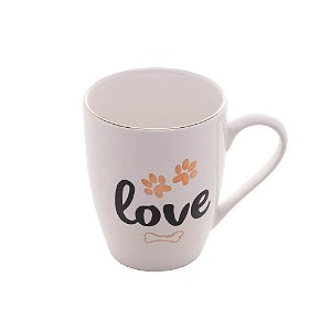 Caneca de Porcelana Love Pet - 350ml