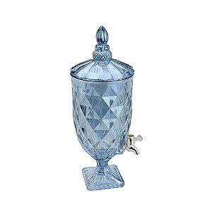 Suqueira De Cristal (LIVRE DE CHUMBO) Azul Metalizado Diamond 5L