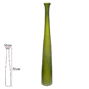 Vaso Decorativo de Vidro Verde