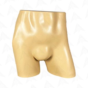Manequim Plastico Masculino Shorts - Bege