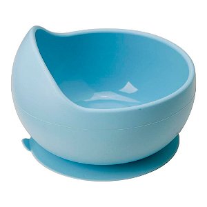Bowl Em Silicone Com Ventosa Buba - Azul