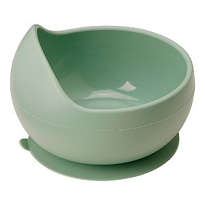 Bowl Em Silicone Com Ventosa Buba - Verde