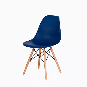 Cadeira Eames Eiffel Azul Escuro