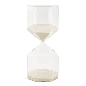 18733 - Ampulheta em Vidro 60 Minutos - Clássica e Elegante