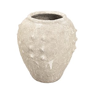 74014 - Vaso em Cerâmica Cinza P