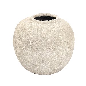 74048 - VASO EM CERAMICA CINZA