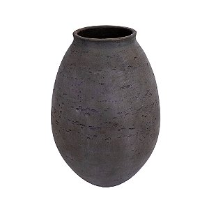 69666 - Vaso de Cimento Cinza Escuro