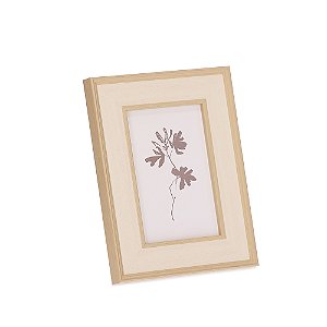Porta-Retratos em Poliestireno e Vidro | 10x15 cm