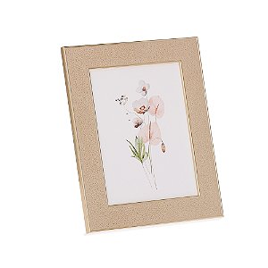 Porta-Retratos em Poliestireno e Vidro | 15x20 cm
